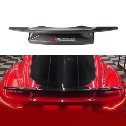 Карбоновый спойлер на крышку багажника для Jaguar F-Type 2013-2018 Ягуар