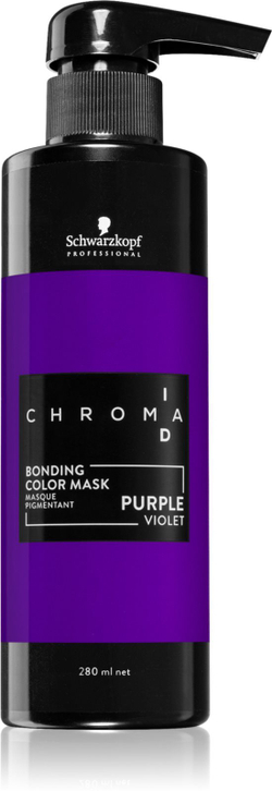 Schwarzkopf Professional Chroma ID - интенсивно окрашивающая маска для волос /  Purple 280  ml  / GTIN 4045787533835