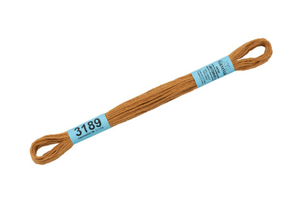 Мулине  "Gamma", 100% хлопок, 8 м, №3189