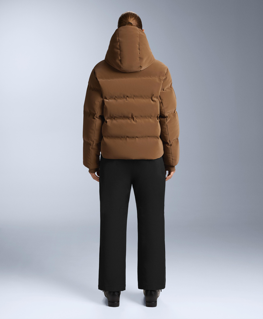 OYSHO Водонепроницаемые свободные брюки прямого кроя Primaloft® Feel the Performance TM SKI, черный