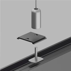 Крепление для тросового подвеса магнитного шинопровода Maytoni S35 TRA004HP-21B