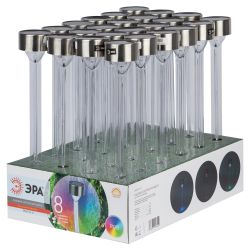 Светильник уличный ЭРА ERASF22-47 Радуга на солнечной батарее садовый 1LED | Садовые декоративные светильники