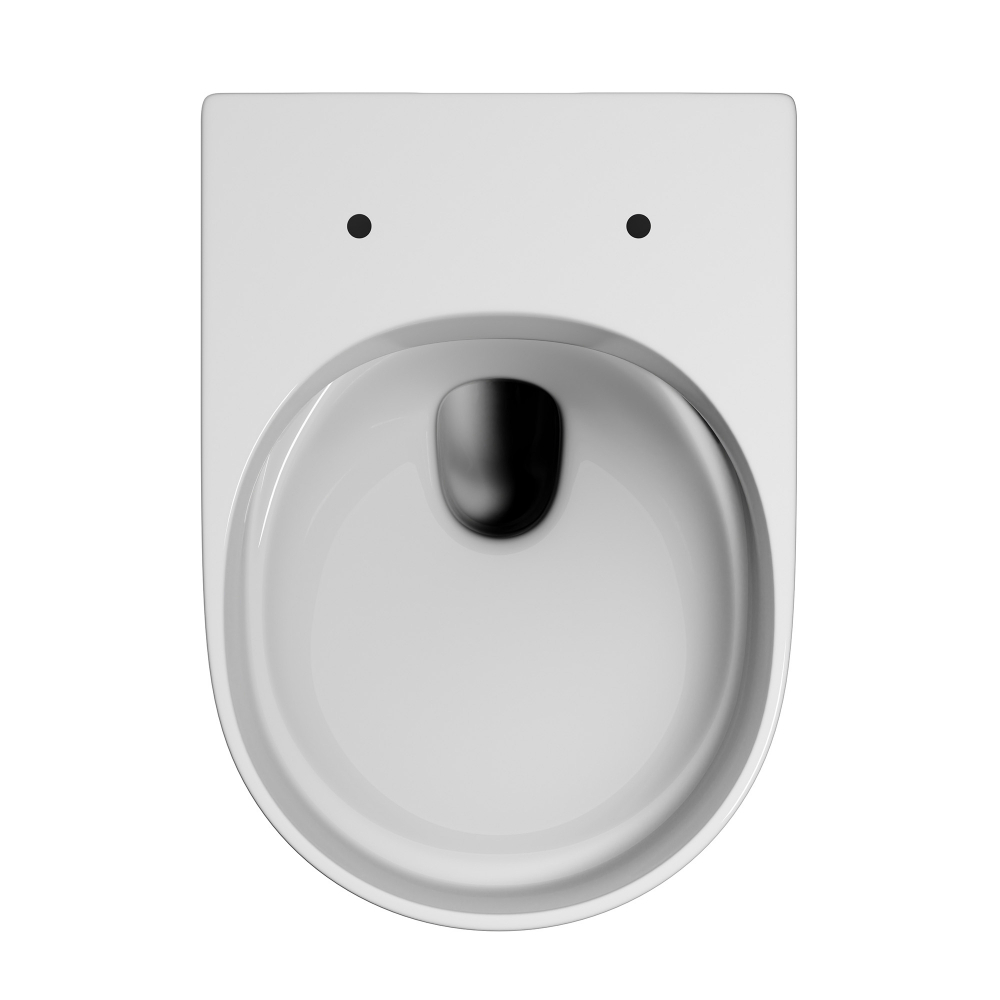 Унитаз ABBER Ultra AC1301 подвесной белый с ультратонким ободком