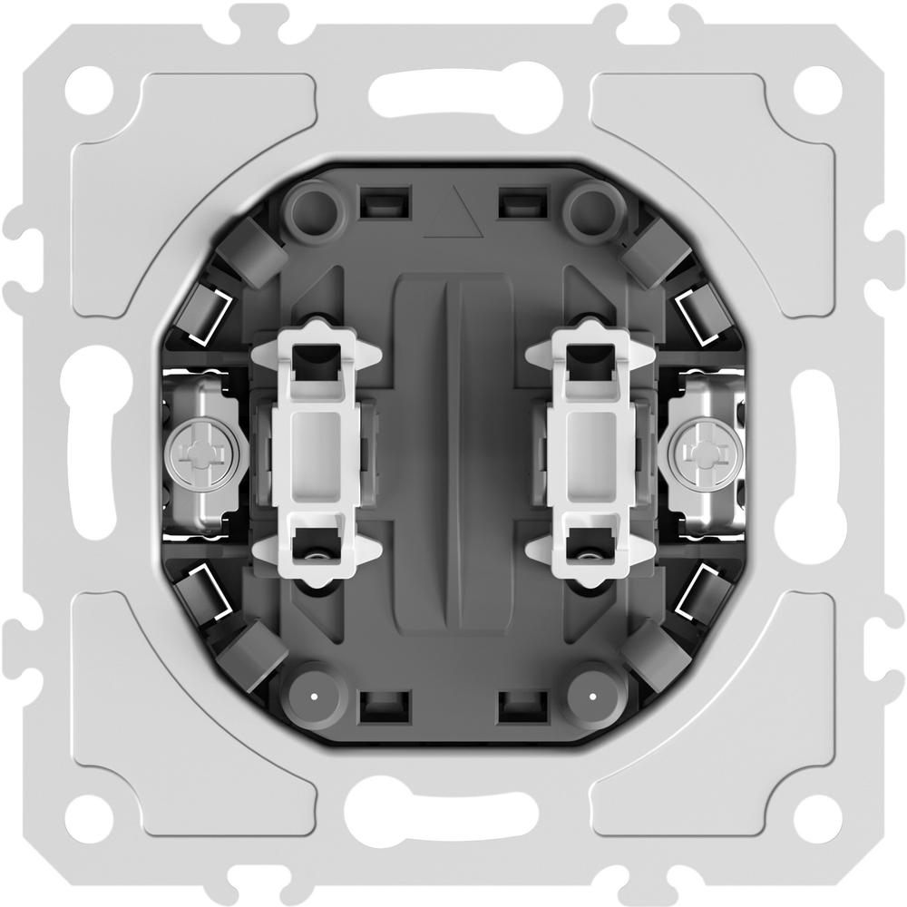 Механизм кнопки звонка 2-х клавишный, 10 A 250 В~, серия DB