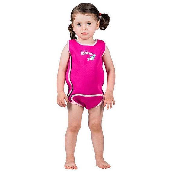 Гидрокостюм детский Mares Baby Wrap 2,5 мм розовый
