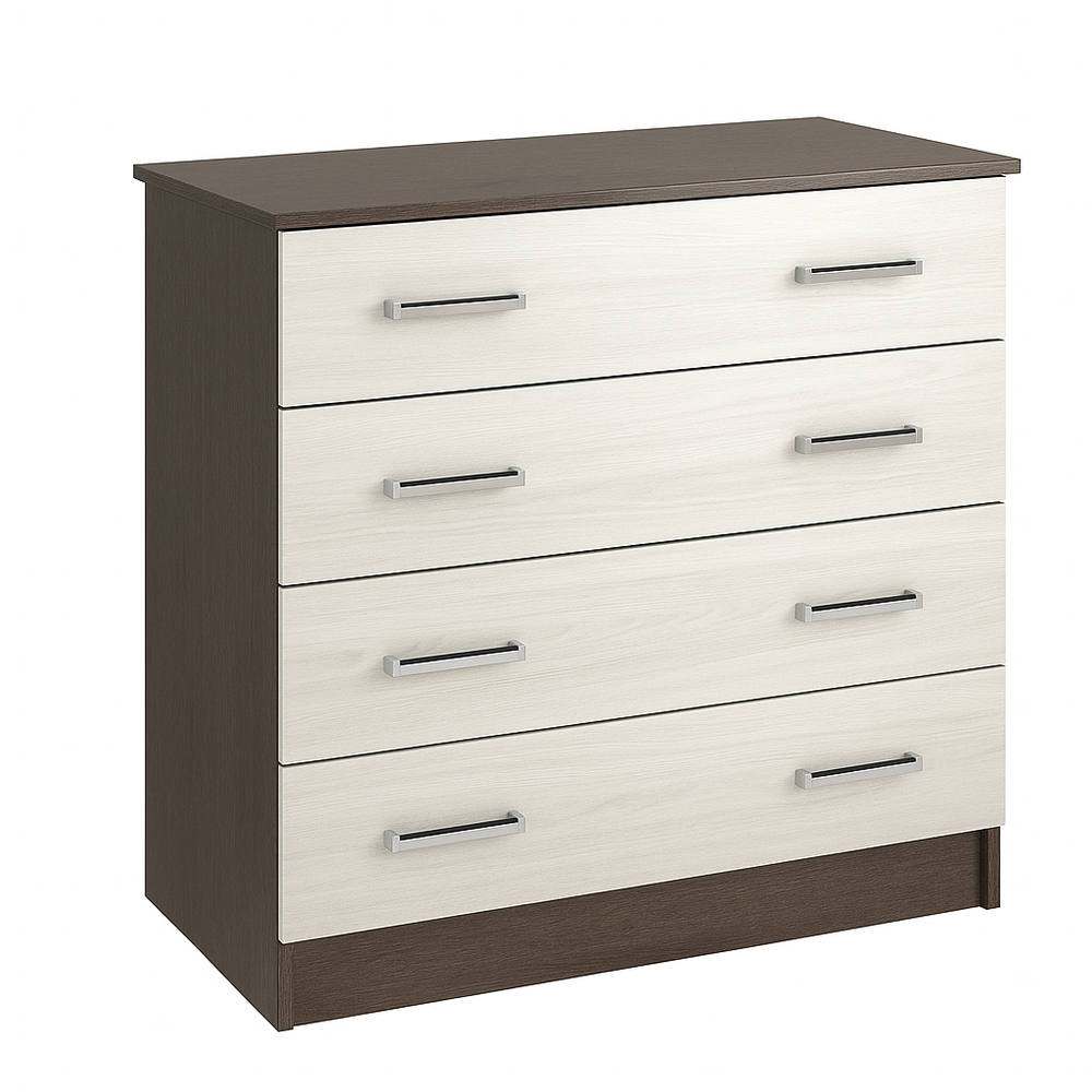 Комод длинный Катрин 3, венге/ясень анкор светлый