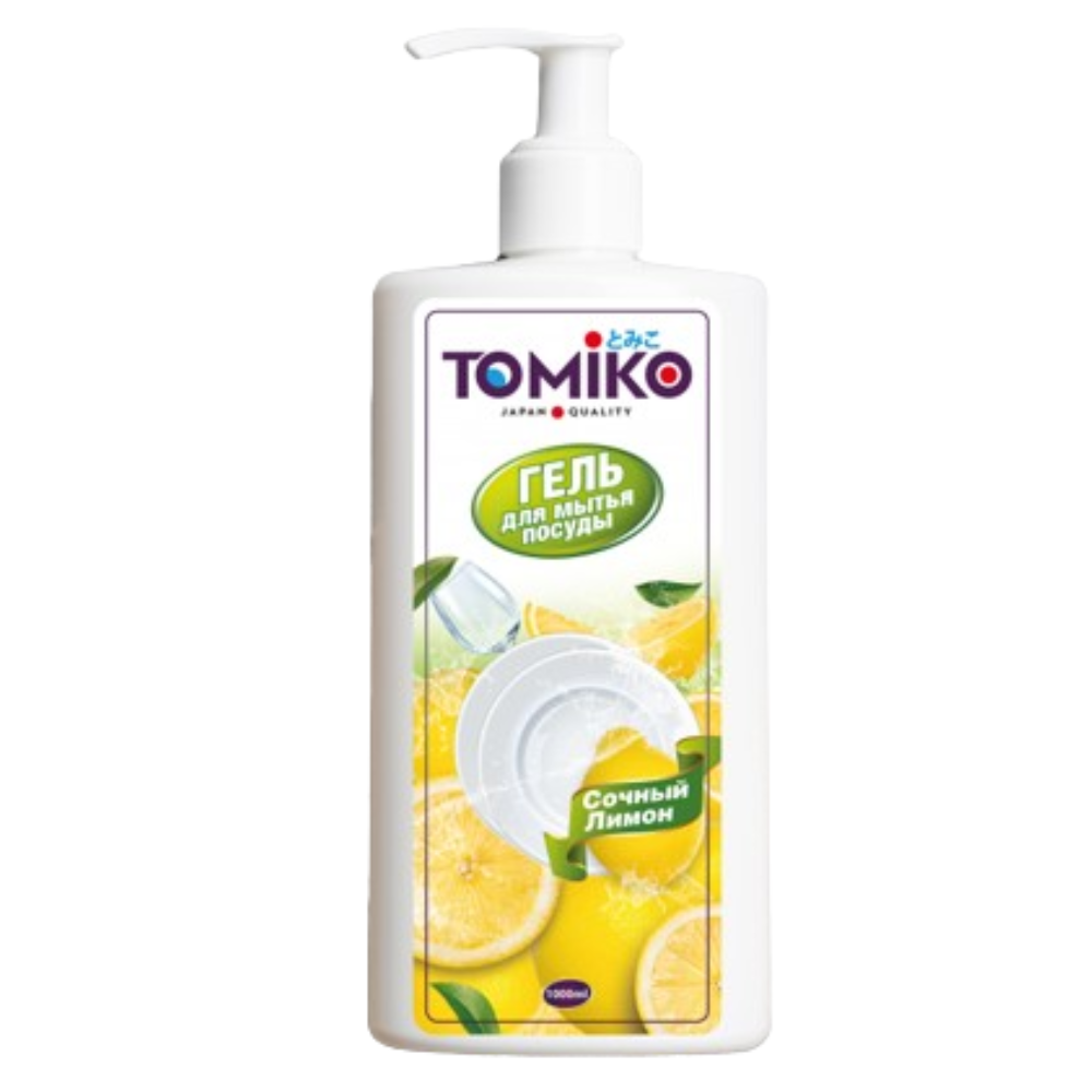 Гель для посуды TOMIKO Сочный лимон 1 л