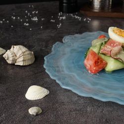 Тарелка d 27 см h2 см   матовое стекло P.L. Proff Cuisine [6]