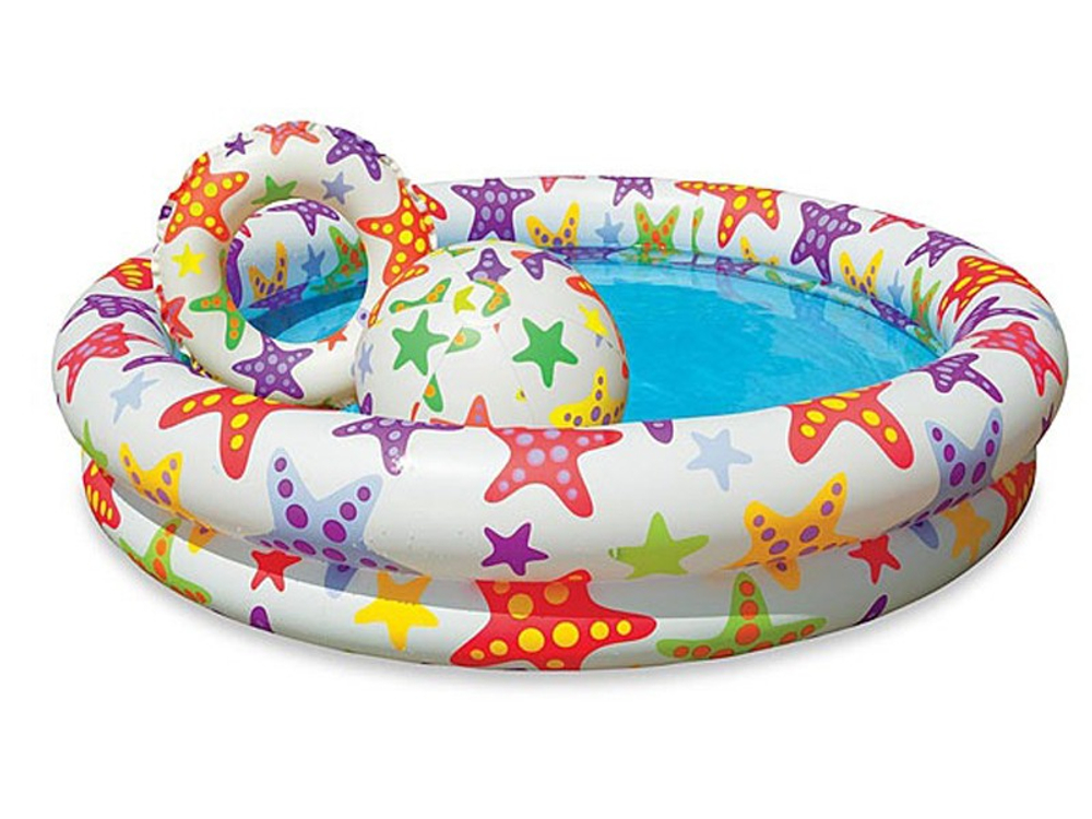 Бассейн надувной 122х25 см.