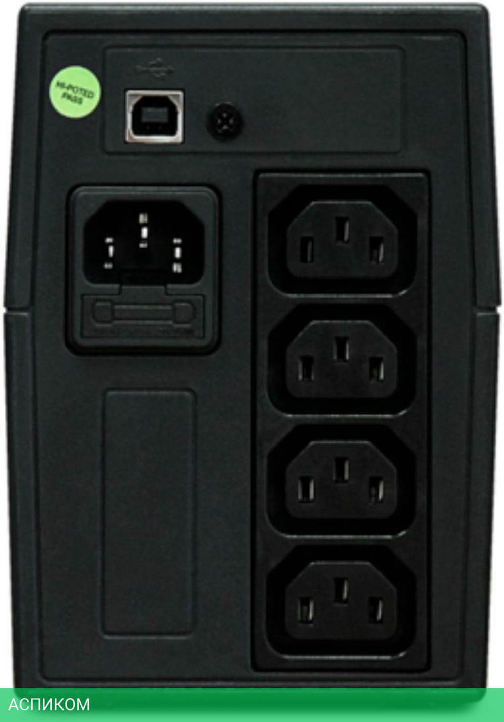Источник бесперебойного питания PowerMan Back Pro 650I Plus IEC320 line-interactive (6150952)