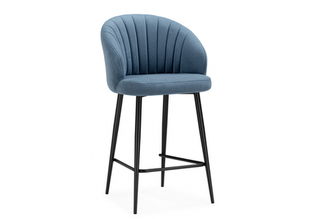 Барный стул Woodville Бэнбу marseille 30, черный, ножки черные