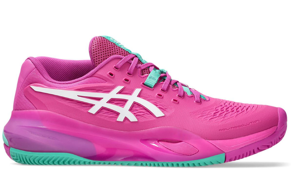 Теннисные кроссовки Asics Gel-Resolution X Clay - digital sakura/white