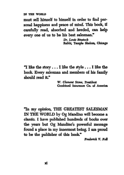 The Greatest Salesman in the World | Og Mandino