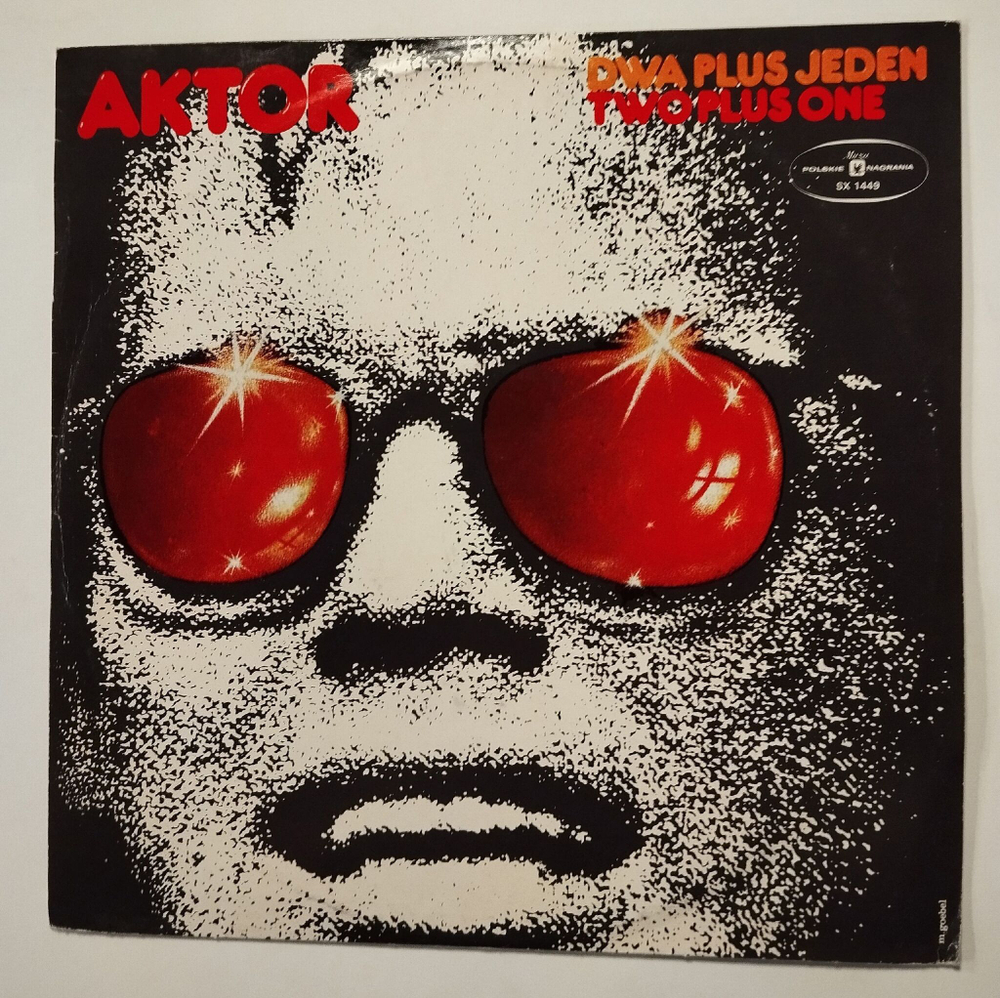 Винтажная виниловая пластинка LP Dwa Plus Jeden Aktor (Польша 1977)