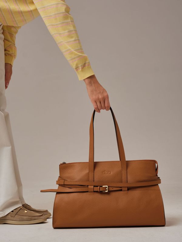 Сумка Rumi DBR 31152 коричневый лист