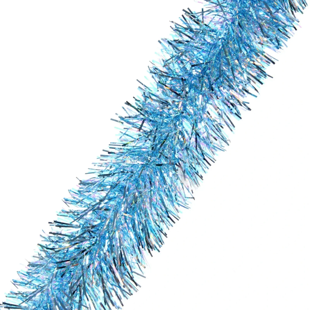 Мишура 2 м 9 см «Блестящий вечер», Голубой