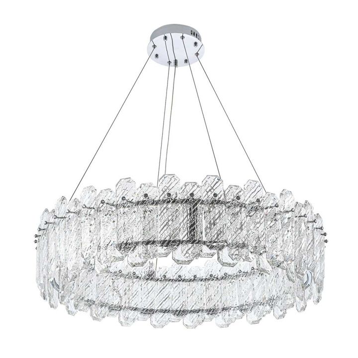 Подвесная светодиодная люстра Modelux ML.350.800 CR