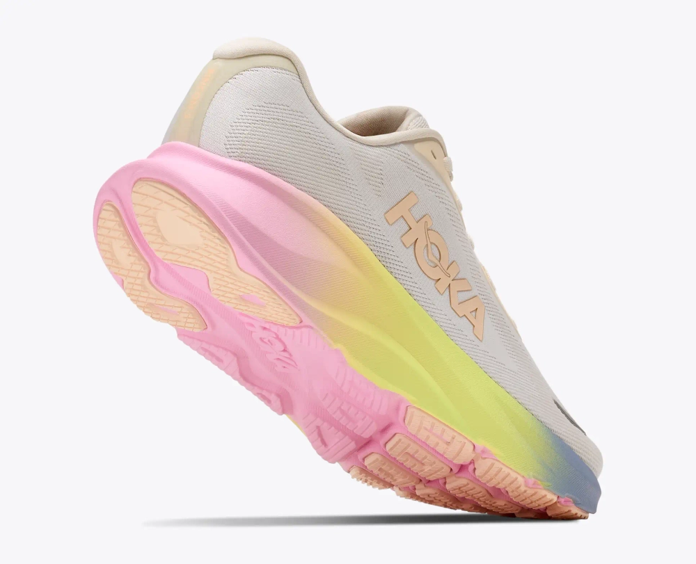 Женские кроссовки Hoka Rincon 5 - Alabaster / Tangerine Glow