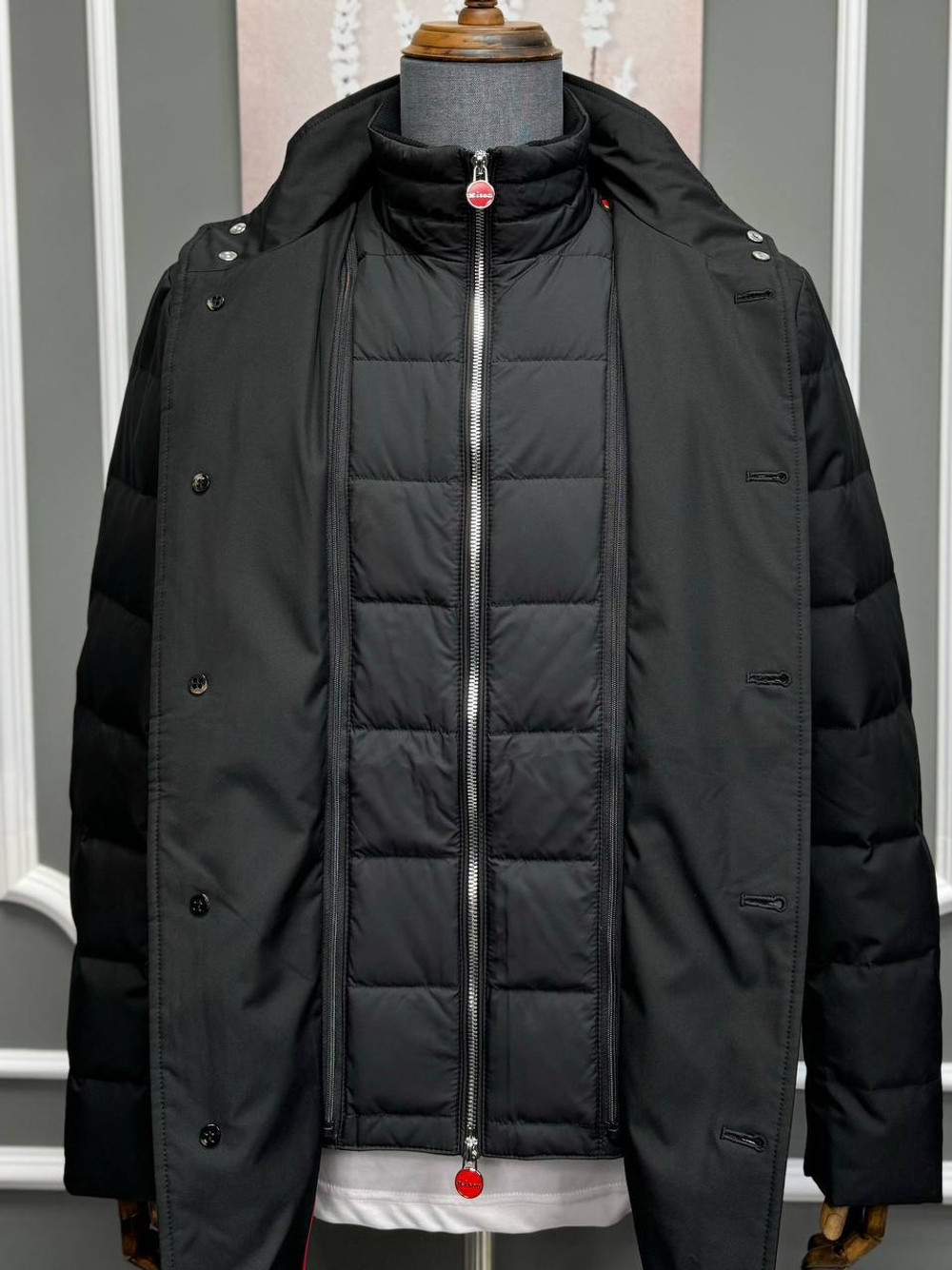Пуховик с подстежкой Kiton