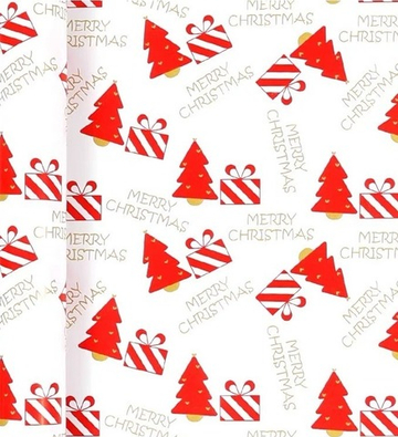 Бумага для оформления подарков Nyår, 70х300 см