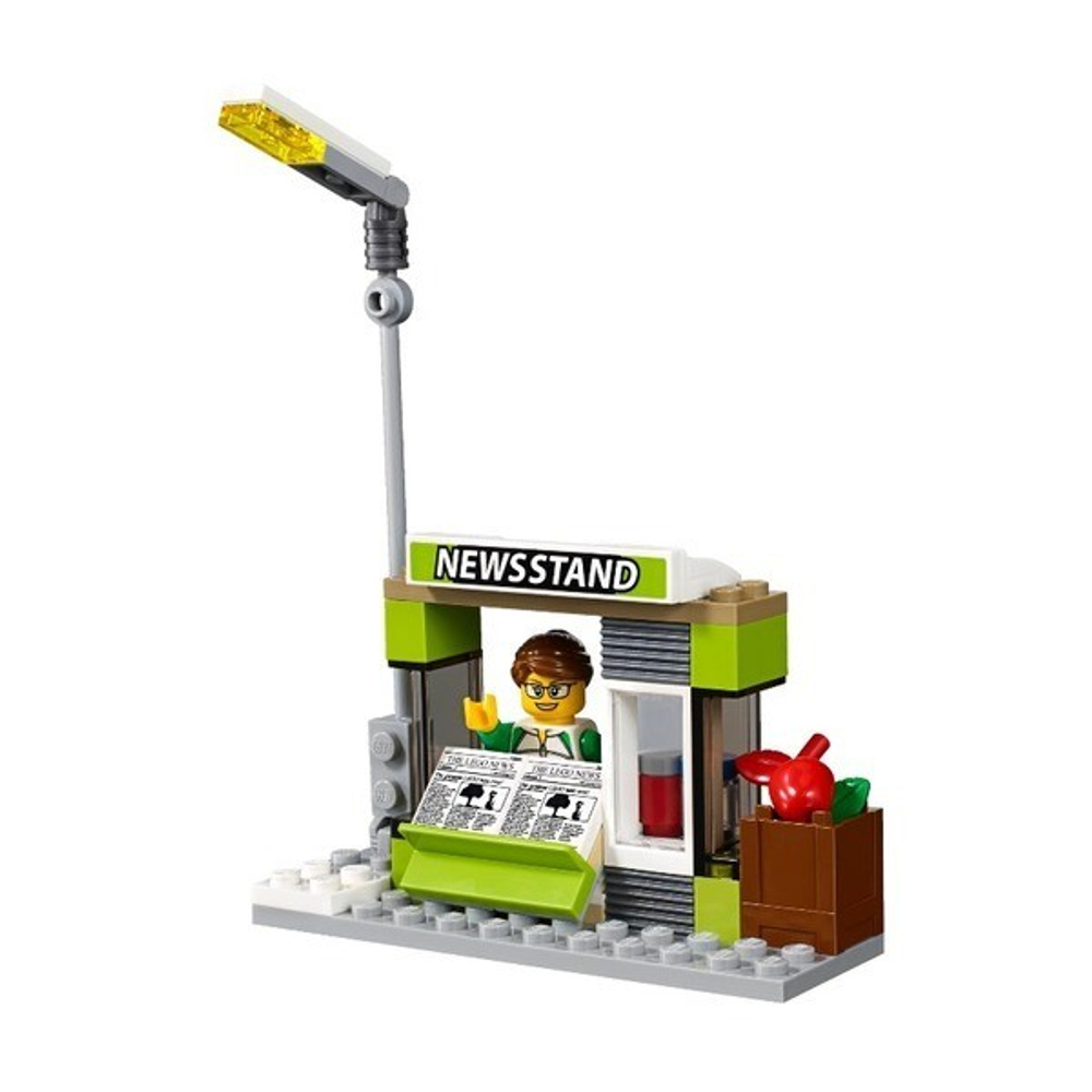 LEGO City: Автобусная остановка 60154 — Bus Station — Лего Сити Город