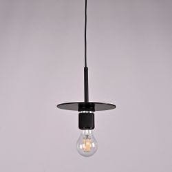 Подвесной светильник RH Utilitaire Disk Shade Pendant Black