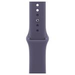 Умные часы Apple Watch Series 11, 42 мм, алюминий цвета «Silver», спортивный ремешок "Purple Fog", S/M (MF8H4)