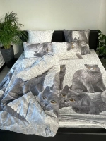 Наволочка 70х70 см Британцы из 100% хлопка