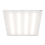 Светильник LED-панель ДВО/ДПО Грильято  с БАП EM1 54Вт 4000К IP40 матов. Опал 6000лм 588х588х40мм WOLTA STD