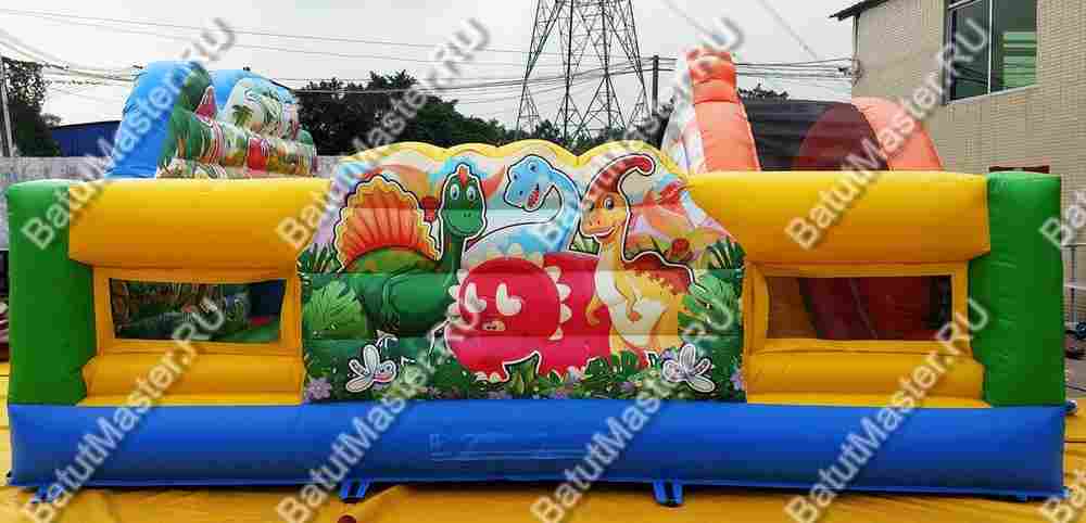 Надувной батут "Парк динозавров" 6*6*2,8 м