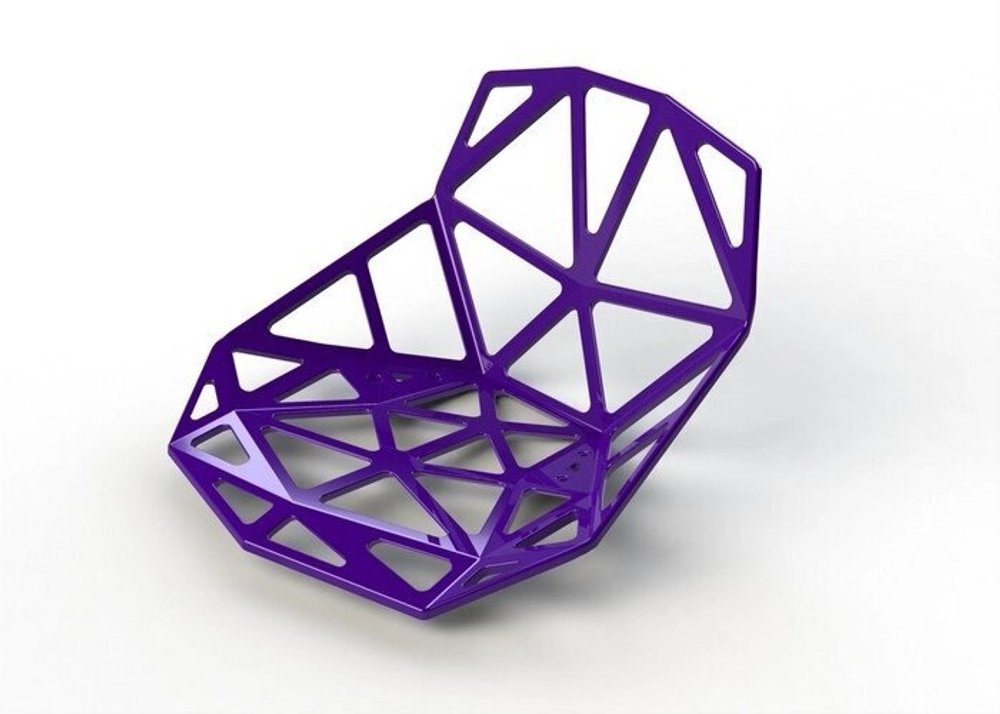 Сидение для стульев непрозрачное, цвет зеленый