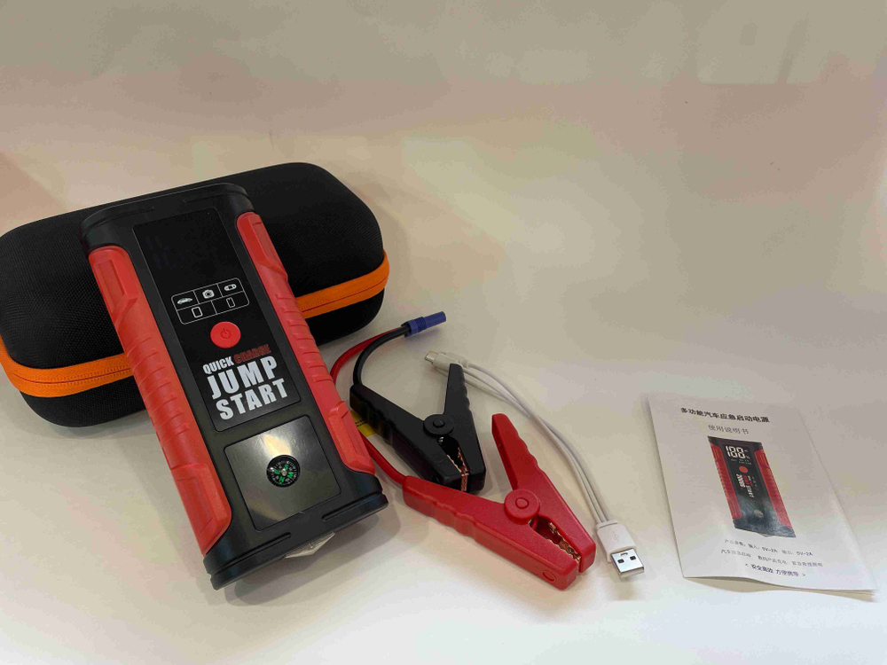 A02 / Автостарт, Пуско-зарядное устройство, бустер, 37000 mAh, A02