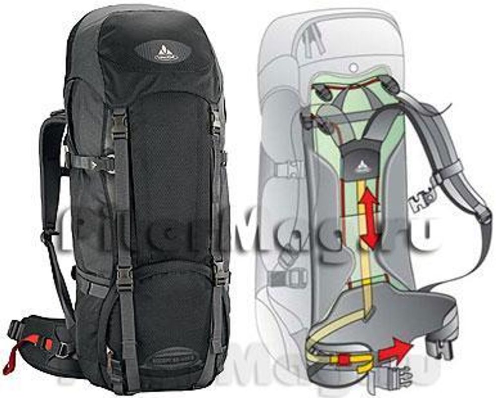 Рюкзак VauDe Accept 65 + 10 II Рюкзак VauDe Accept 65 + 10 II