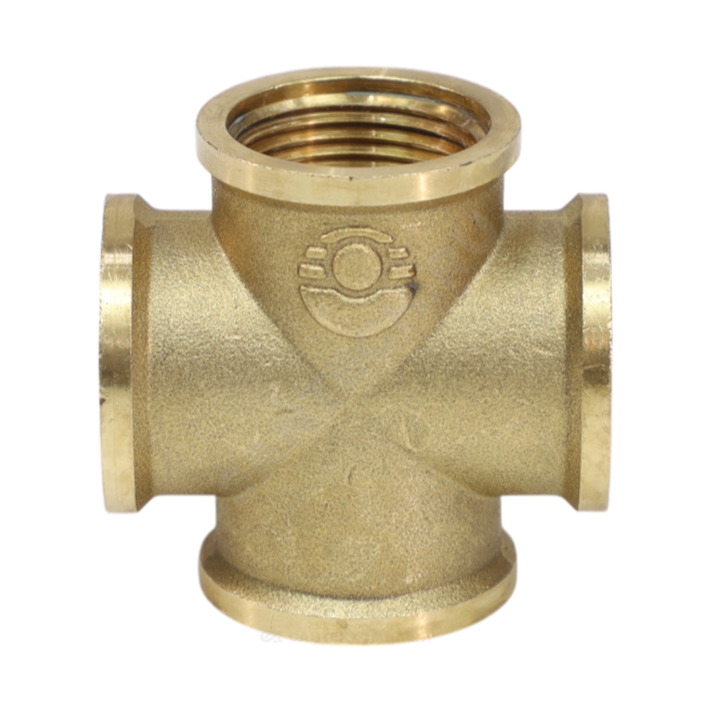 Крест латунь Ду 25 (1") ВР VALFEX VF.760.L.100
