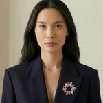 Брошь Fiore Luna ВЕНЕЦ Zircon Crystal XR14425C1 V/G