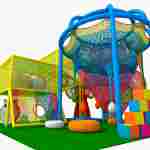 Детский верёвочный парк «Вверх-Тормашками» 8×8×4 м