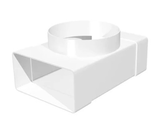 Соединитель плоский 60*204/100 мм с выходом на фланец Эра