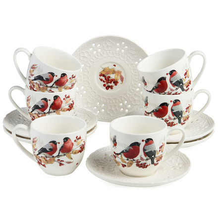 НАБОР ЧАЙНЫЙ LEFARD "FOREST TALE" НА 6 ПЕР. 12 ПР. 250 МЛ (КОР=6НАБ.)