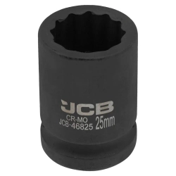 Головка ударная 3/4'', 25мм (12гр.) JCB JCB-46825