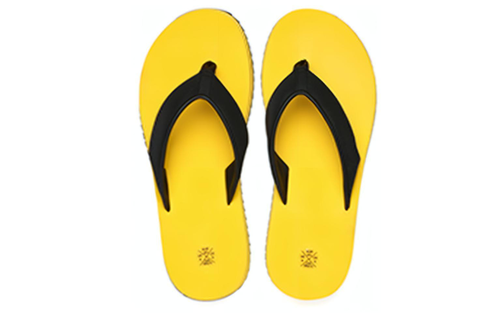 FILA Trevi Slides "Yellow Black"