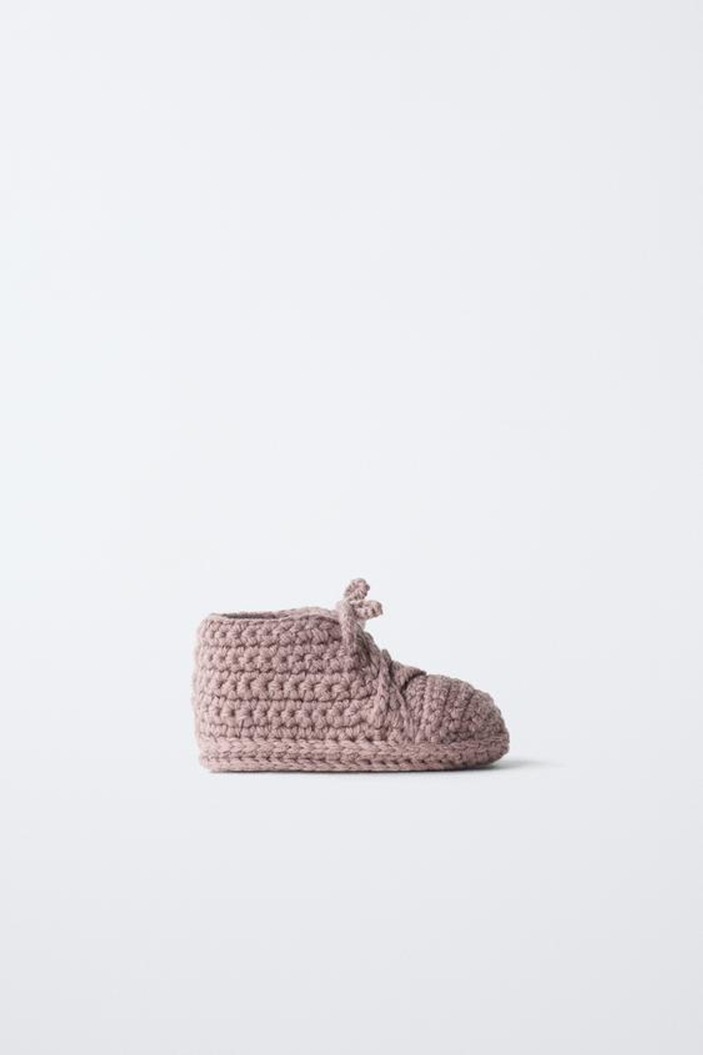 ZARA ПИНЕТКИ С БАНТОМ, РОЗОВЫЙ