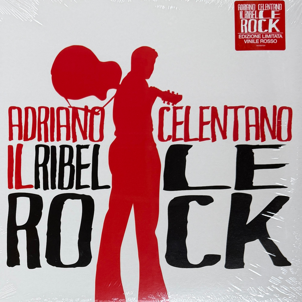 Adriano Celentano ‎– Il Ribelle Rock! 2LP (Европа 2022г.) Red