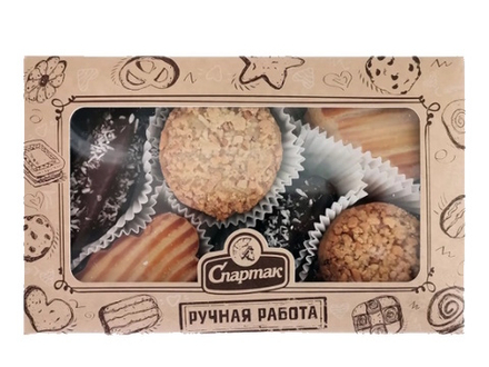 Набор печенья "Бисквитный микс" 270г. Спартак