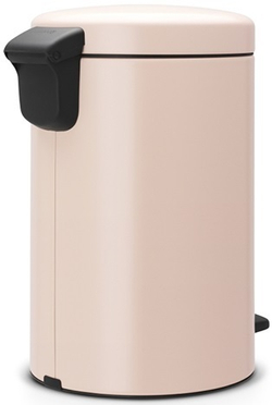 Ведро Brabantia NewIcon 12л чайная роза вид сзади