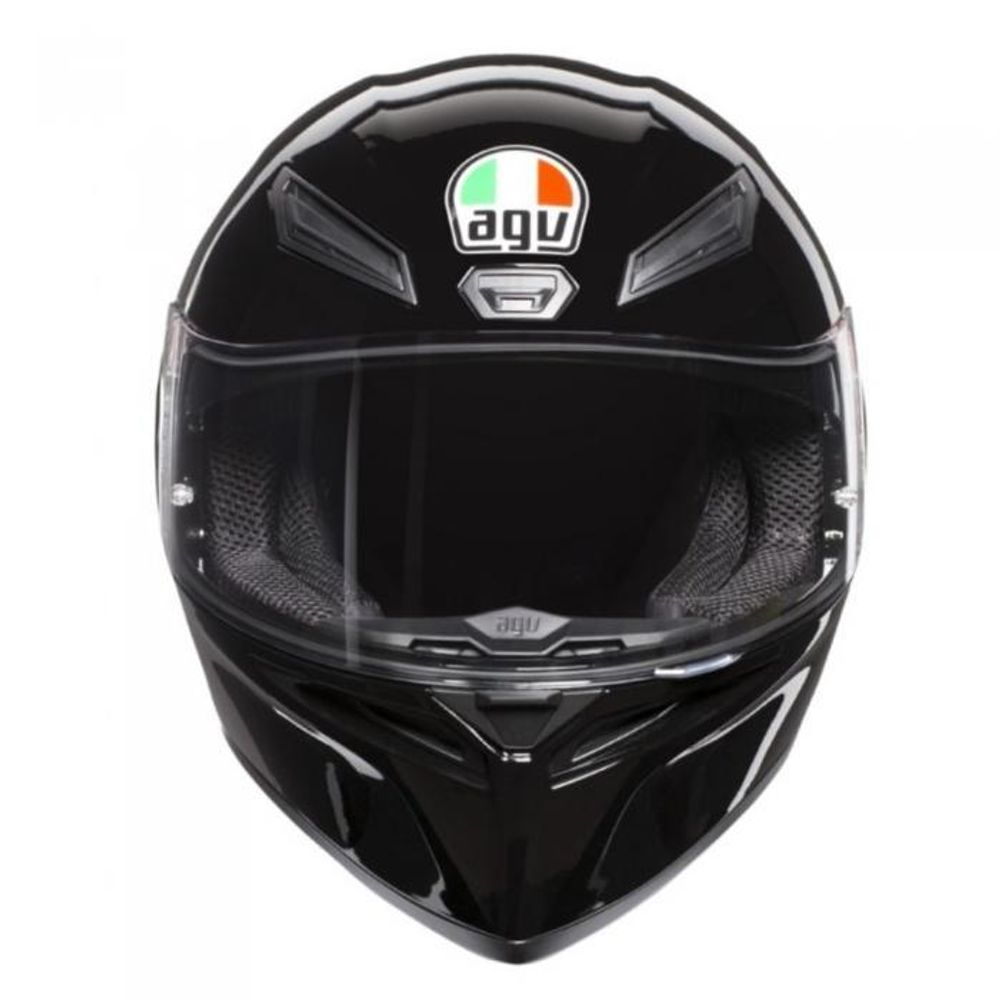 Купить Мотошлем Интеграл AGV K1 Solid / Черный в интернет магазине ...