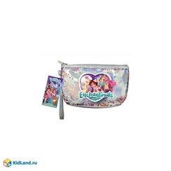 Косметичка Энчентималс цвет серебрянный Милая Леди