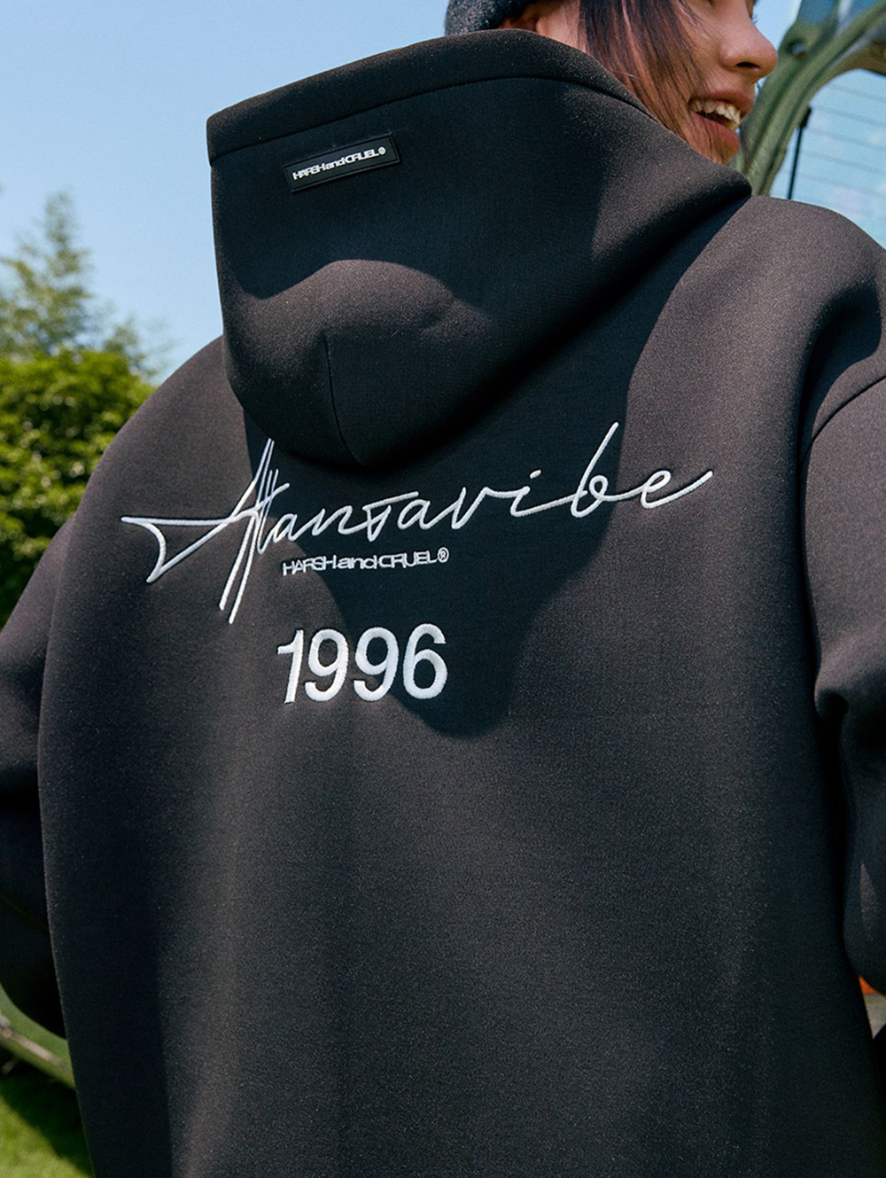 Худи HARSHandCRUEL "Atlanta Flow" Oversized Zip Hoodie