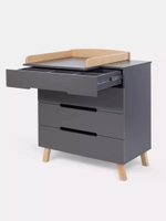 Комод пеленальный Rant Indy Pro 800/4 Moon Grey