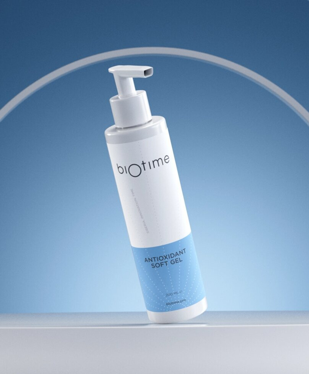 Гель для умывания антиоксидантный ANTIOXIDANT SOFT GEL | Biotime  200мл
