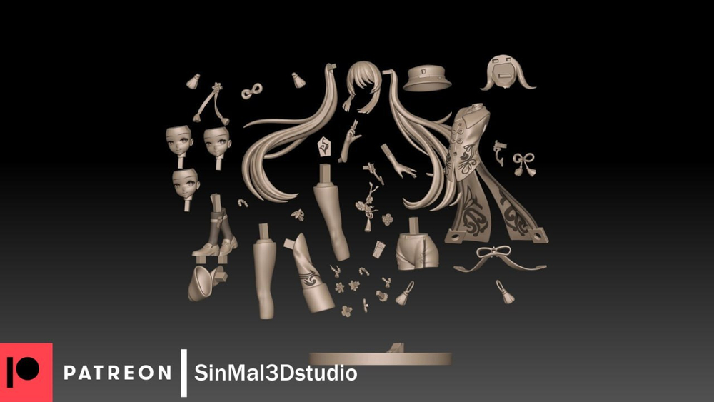 Ху Тао Genshin Impact Фигурка